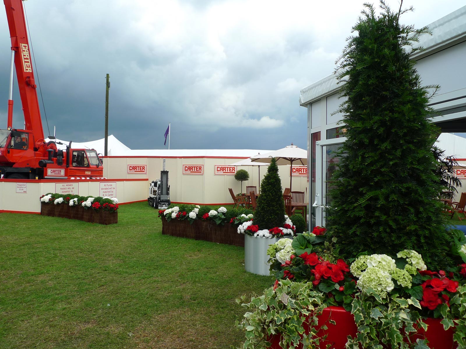 Plant Hire For Private Parties And Balls Poringland