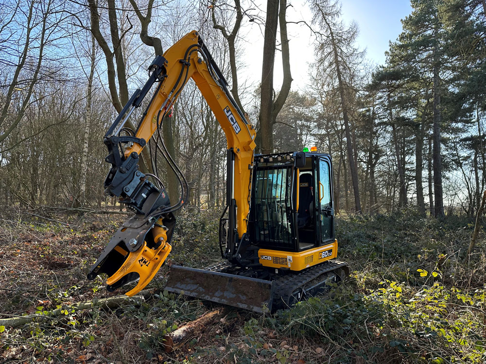 Grapple Saw Lorry Hire For Urban Clearance Hethersett