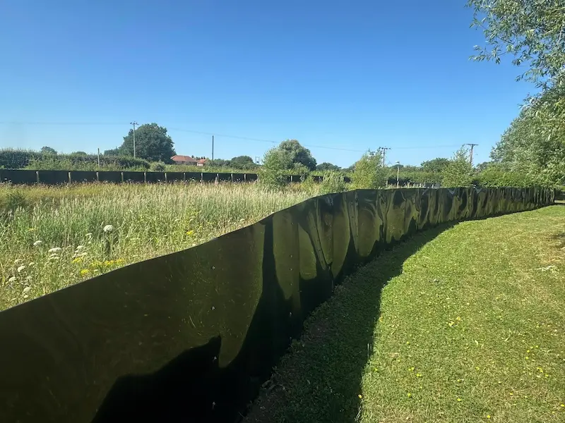 Hethel Water Vole Fencing