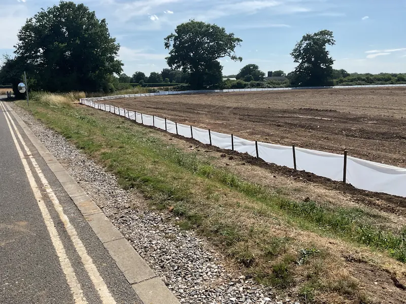 Water Vole Fencing